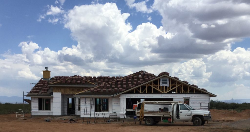 Front view of the Iguana House.